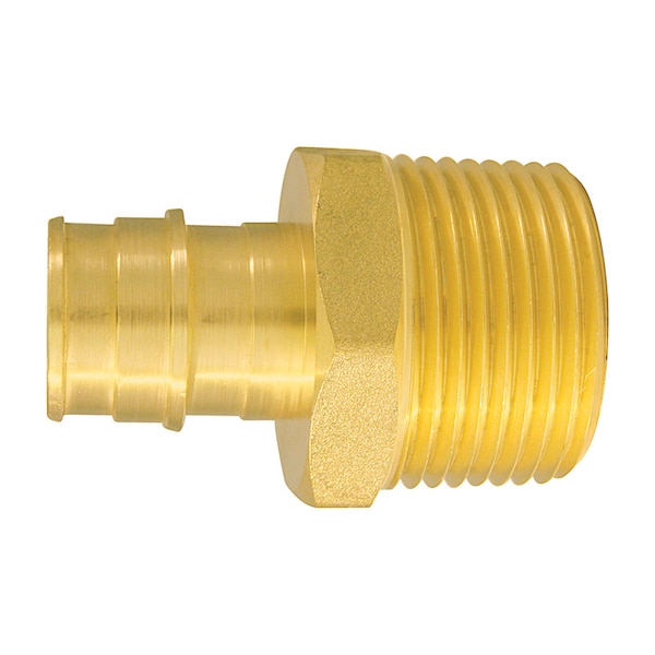 Apollo Apollo Expansion PEX / Pex A 3/4 in. Expansion PEX in to X 1 in. D MPT Brass Male Adapter EPXMA341 - main